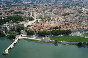 Avignon vu du ciel