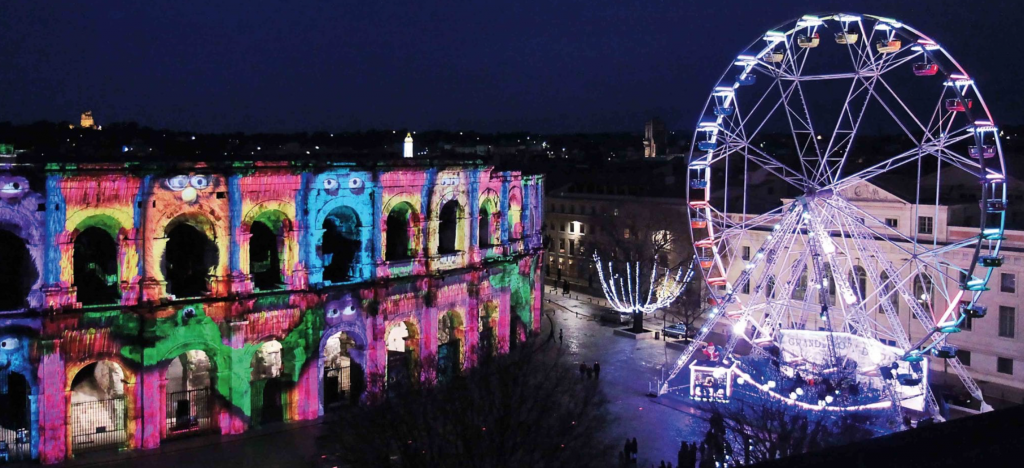 Illuminations Monumentales de la Ville de Nîmes